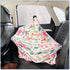 Nursing Carseat Canopy Breastfeeding Cover - Multi-use Stretchy Car Seat Covers for Babies, Baby Shower Gifts (Pink Floral)...