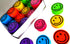 Pencil Sharpeners for Kids with Removable Neon Colored Lids (48 Pack - Smile FACE)...