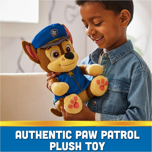 Paw Patrol, Bedtime Plush Chase, 10-Inch Stuffed Animal with Reversible Outfit, Kids Toys for Boys & Girls Ages 3 and Up...