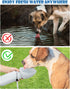 Dog Water Bottle Portable, 25oz/750ml Travel Dog Water Bottle with Collapsible Dog Bowls Large, Lightweight & Leak Proof Silicone Dog Drinking Wat...