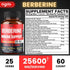 Premium Berberine Supplement with Ceylon, Ashwagandha, Turmeric, Milk Thistle, Elderberry & Black Pepper - Supports Immune System, Cardiovascular ...