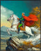 Posterizer 1 pcs-Napoleon Bonaparte inspired art-riding to battle 1-Men's Art Collection-Famous Figures Art Collection-Gift for Men, Man, Husband,...