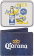 Corona Extra Bifold Wallet, Slim Wallet with Decorative Tin for Men and Women, Multi...