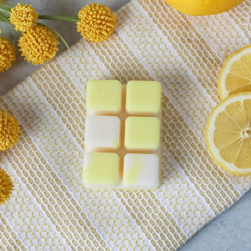 Lemon Drop Wax Melts, Natural Coconut Wax Tarts Clamshell, Sweet Scent Lemon Bergamot Mint Orange Tonka Bean, Gift for Mom...