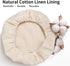 Banneton Bread Proofing Basket, 9 Inch Round Sourdough Proofing Basket with Linen Liner, Round Dough Bread Making Bowls...