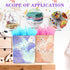 BLESZSING Gift Bag Birthday Large Gift Bags Set Included 2 Pack Paper Gift Bags with Tissue Paper Colorful Pink Blue Gift Bags 125 Large Size Blue...