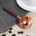 Measuring Scoop Measuring Spoon Red Copper Coffee Measuring Spoon With Black Walnut Handle Multi Function Spoons Tools for Measuringtea Sugar Salt...