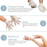 LuxaDerme Moisturizing Gloves for Dry Hands - 15ml Safflower & Shea Butter Hydrating Hand Mask - Rejuvenate Dull & Cracked Skin - Skincare Gift Se...