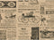 Antique Newsprint Kraft Tissue Paper - 20in. x 30in. (12 Sheets)...