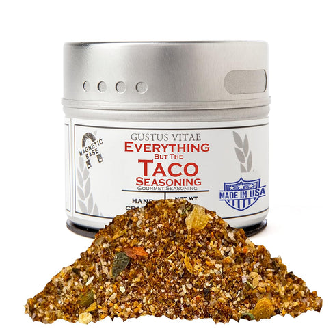 Everything But The Taco Seasoning | Gourmet Spice Blend | Non GMO, All Natural | Handmade in Small Batches in USA | Artisanal Seasoning Mix | Magn...