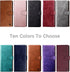 SUANPOT for Samsung Galaxy Note 8 with RFID Blocking Leather Wallet case Credit Card Holder, Flip Folio Book Phone case Shockproof Cover Women Men...