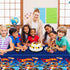 3pcs Hot Birthday Decorations Tablecloth Racing Car Themed Large 107x53.9 Inches Birthday Decorations Disposable Waterproof Table Covers for Birth...