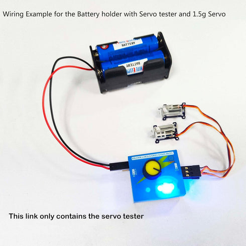 2pcs 3CH Digital Multi RC Servo Tester ECS Consistency CCMP Master Speed Controller Checker Adjustment for RC Car Servo...