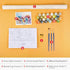 Rebotipy Flowers DIY Paint by Numbers for Adults, Abstract Painting by Numbers Kits with 3 Paintbrushes and Acrylic Pigment 16X20 Inch Flameless C...
