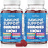 8 in 1 Immune Support Booster Supplement with Astragalus Root, Vitamin C and Zinc 50mg, Vitamin D 5000 IU, Turmeric Curcumin & Ginger, B6, Elderbe...