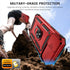 Goton for iPhone 15 Plus Case with Screen Protector - Slide Camera Cover Protective Phone Case with Ring Stand, Heavy Duty Shockproof Rugged Bumpe...