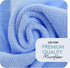 Hearth & Harbor Microfiber Cleaning Cloth, Microfiber Towels for Cars 12 Pack Washcloths, Blue Cleaning Rags, Reusable Microfiber Towel, Microfibe...