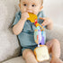 Melissa & Doug Multi-Sensory PB&J Take-Along Clip-On Baby Toy | Sensory toy for Infants | Developmental Toy for Toddlers | 0+ | Gift for Baby Boys...