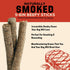 Barkworthies USA Hickory Smoked Beef Stick Dog Treats 15-Pack - Amazing Aroma, Great Taste - All Natural Smoked Crunchy Dog Treats - Puppy & Dog T...