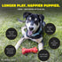 Playology Puppy Teething Bone Dog Toys, Large - Chew Toys with Squeaker for Puppies 4-8 Months (All breeds up to 60 lbs) - Engaging All-Natural Be...