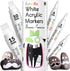 5 Acrylic White Paint Pens - Fine & Jumbo Size Ink Pens (1mm, 3mm, 6mm, 10mm, 15mm) - Permanent White Marker Ink for Rock Painting, Fabric, Tire, ...