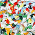 100 Pieces Triangle Glass Mosaic Tiles for Crafts, Bulk Mosaic Pieces Colorful Opaque Mosaic Crystal Chips Supplies for Mosaic Lovers DIY Mosaic P...