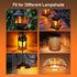 Upgraded LED Flame Light Bulbs, 4-Mode Flickering Light Bulbs with Upside Down Effect, E26 27 Fire Light Bulb for Porch Party Patio Home Halloween...