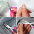 4Pcs Folding Scissors, Portable Mini Travel Scissors Small Safety Foldable Scissors Stainless Steel Telescopic Cutter for Crafting, Retractable Cu...