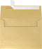 LUXPaper A4 Invitation Envelopes | Peel & Press | 4 1/4" x 6 1/4" | Blonde Metallic | 80lb. Text | 50 Qty...
