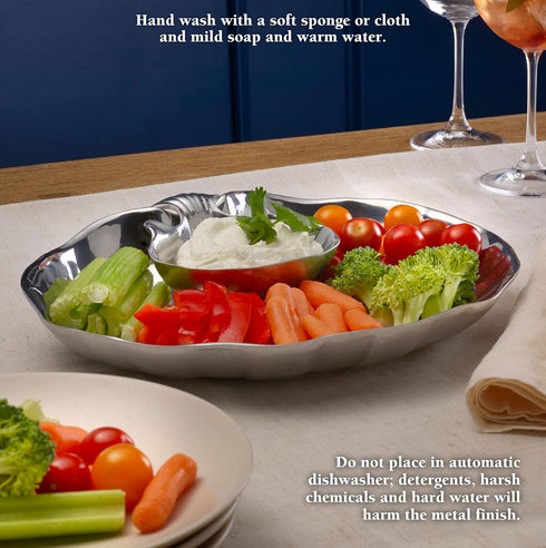 Wilton Armetale® Shell Small Sauce/Hors d'Oeuvre...
