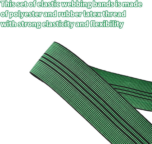 2-inch Wide Sofa Elastic Webbing Elasbelt Stretch Latex Band Upholstery Furniture Sofa Chair Repair DIY Modification (42 Foot)...