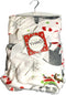 Baby's First Christmas Sven Sloth Micromink Sherpa Decorative Baby Throw...