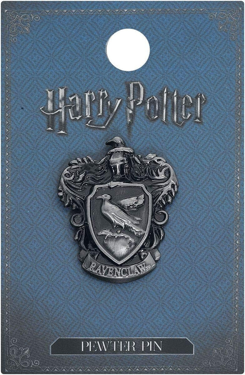 Harry Potter Ravenclaw School Crest Pewter Lapel Pin...