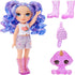Rainbow High Littles – Amethyst Willow, Purple 5.5" Posable Small Doll with Purse, Magical Pet Dog, Girls Toy Gift, Kids Ages 4-12 Years...