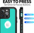 BEASTEK Waterproof iPhone 14 Pro Max Case Shockproof Dustproof IP68 Underwater, NRE Series with Built-in Screen Protector Full Body Anti-Scratch C...