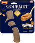 Nylabone Gourmet Style Strong Chew Stick Dog Chew Toy, Peanut Butter Flavor, Medium/Wolf (1 Count)...