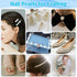 B7000 Rhinestone Bead Glue with Flatback Pearl for Crafting, White Half Pearl Gems for Crafts Clothing Shoes Face Makeup Nail Graduation Cap Decor...