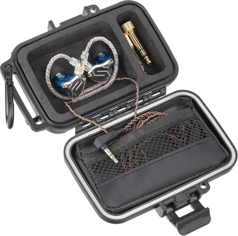 New in Ear Monitor Hard Case - IEM/KZ ZS10/ZS10 Pro/ZSN/ZST/ZEX/AS10/AS16/ZSN Pro X/YINYOO CCZ Melody Compact - GIGCASE™...