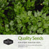 Survival Garden Seeds Popular Herb Collection Seed Vault - Lavender, Spearmint, Basil, Cilantro, Parsley - Non-GMO Heirloom Survival Garden Seeds ...