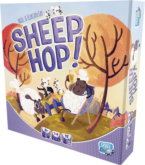 Space Cow Sheep Hop Board Game | Cooperative Strategy Game | Fun Family Game for Kids and Adults | Ages 5+ | 1-4 Players | Average Playtime 15 Min...