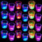 Esdabem Light Up Shot Glasses Set of 24 Party Favors Adults Funny Shot Glasses Led Shot Glasse Glow in the Dark Party Shot Glass Party Cups Decora...