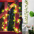 Green Ivy Leaves Fairy String Lights, 26.3FT 80LED Vine String Lights USB Powered with 8 Modes, IP65 Waterproof LED String Lights, Hanging Ivy Lig...