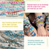 Letter Beads Kit, 26 Alphabet Beads with Heart Beads for Friendship Bracelets Necklace Jewelry Making (Colorful Letter)...