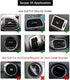 LivTee 20 Pieces Car Air Conditioner Decoration Strip for Vent Outlet, Universal Waterproof Bendable Air Vent Outlet Trim Decoration, Car Interior...