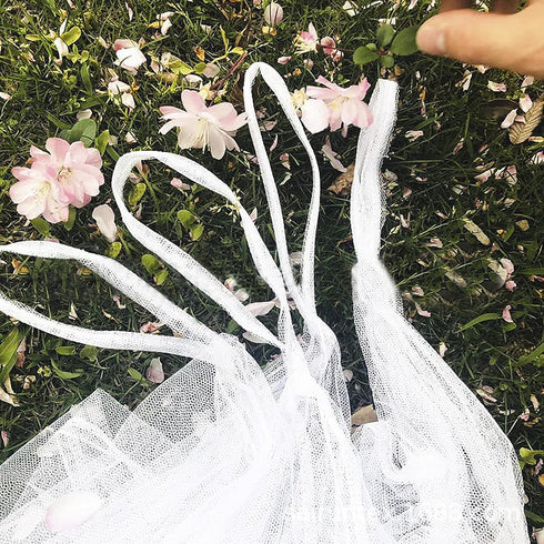 Mosquito Net with Carry Bag, Large 2 Openings Netting Curtains for Camping, Bedding, Patio Hammock...