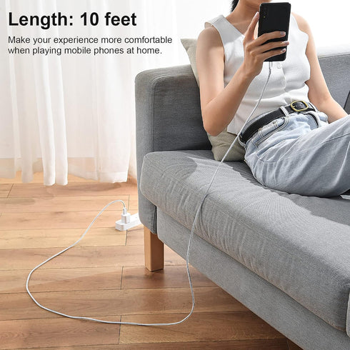 USB C Cable, 5Pack?3/3/6/6/10FT? Nylon Braided 3A Fast Charging Cord for Samsung Galaxy Samsung Galaxy S22 S21 S20 A20 A50 S10 LG Xiaomi Motorola....