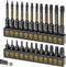 Amartisan Torx Bit Set, 24-Piece S2 Steel, 1" & 2.3" Long T5 - T40, Security, Tamper Resistant Fastener Drive Bit...