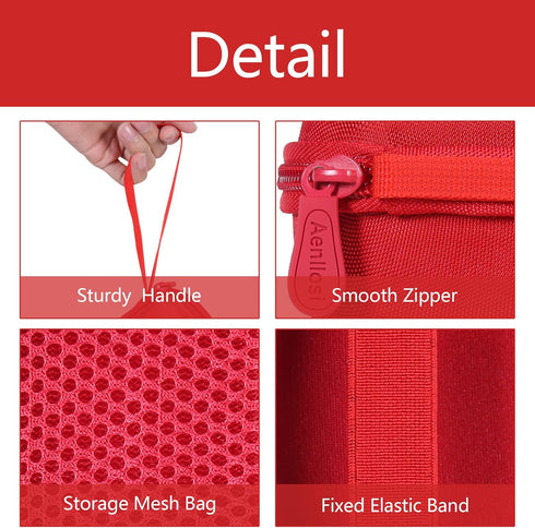 Aenllosi Hard Travel Case Compatible With Kodak PIXPRO WPZ2 Rugged Waterproof Digital Camera,Protective Case for Kodak Waterproof Video Camera(Red...