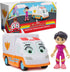 Disney Junior Firebuds, Violet and Axl, Action Figure and Ambulance Toy with Interactive Eye Movement, Kids Toys for Boys and Girls Ages 3 and up...