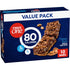 Fiber One 80 Calorie Chewy Bars, Chocolate Peanut Butter, Snack Bars Value Pack, 10 Ct, 8.2 oz...